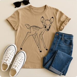 Disney Brown Bambi Tee